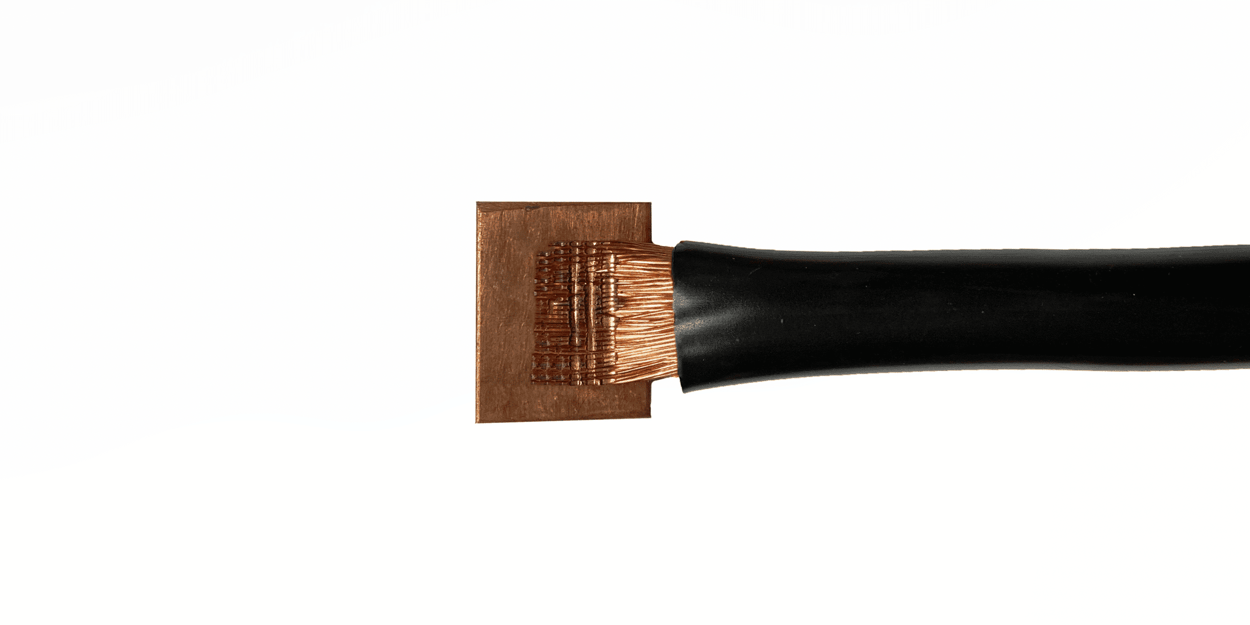 High Voltage Cable Welding Machine Sample - Copper Cable to Terminal Sample 1